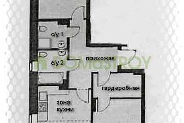 3-к квартира, 70,3 м², 2/12 эт.